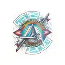 immortal infinite energy tattoo design idea