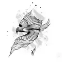 write Sometimes I will fall before I fly. Add feathers to the design  tattoo design idea