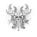 Zodiac cancer and scorpio tattoo design idea