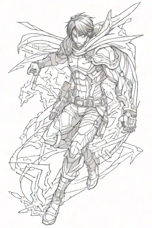 attack de titans tattoo design idea