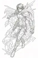 attack de titans tattoo design idea