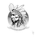 native red indians fighting classic 1920's gangsters with a metropolitan city background evenly spaced out for a back  tattoo design idea