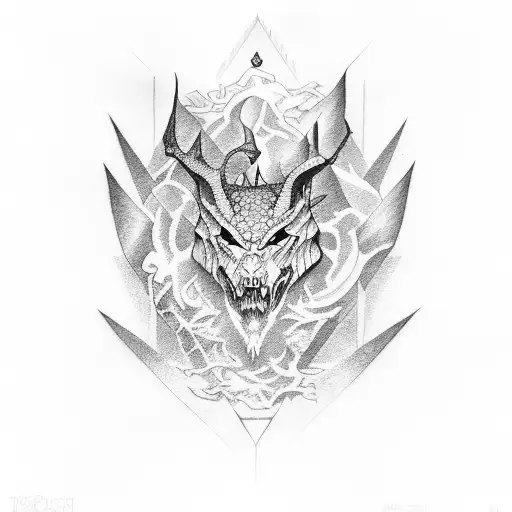 queens of the stone age tattoo design idea