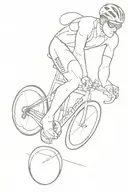 triathlon ironman 70.3 tattoo design idea