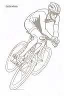 triathlon ironman 70.3 tattoo design idea