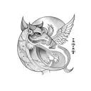 Tushar name with libra sign tattoo design idea