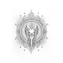Tushar name with libra sign tattoo design idea