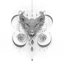 Tushar and manisha tattoo design idea