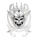  Put on the whole armour of God, that ye may be able to stand against the wiles of the devil. tattoo design idea