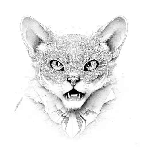 2 C  tattoo design idea