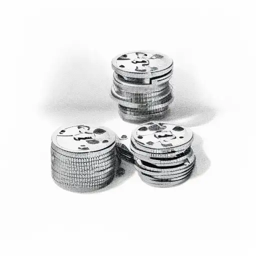 crazy accountant tattoo design idea