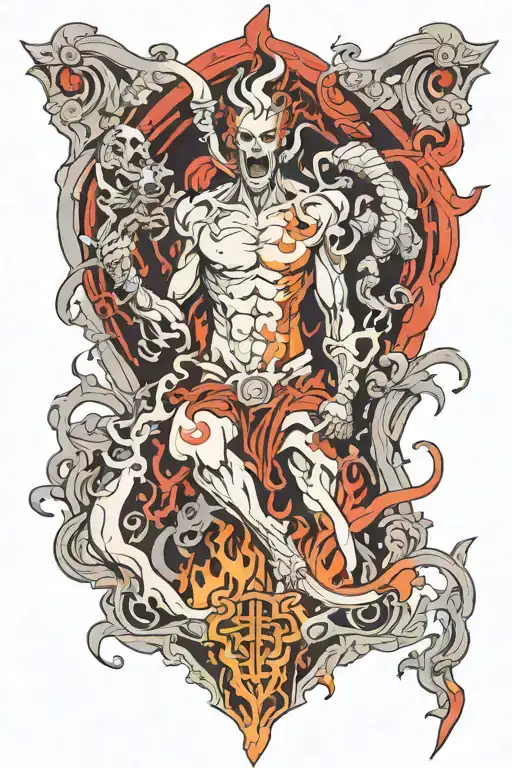 Dante's Inferno tattoo design idea