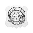 luffy one piece tattoo design idea