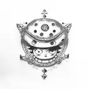 luffy one piece tattoo design idea