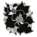 BLESSED with (May The Work I've Done Speak For Me) underneath it tattoo design idea