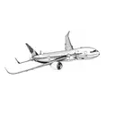 boeing 787 tattoo design idea