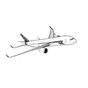 boeing 787 tattoo design idea