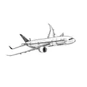 boeing 787 tattoo design idea