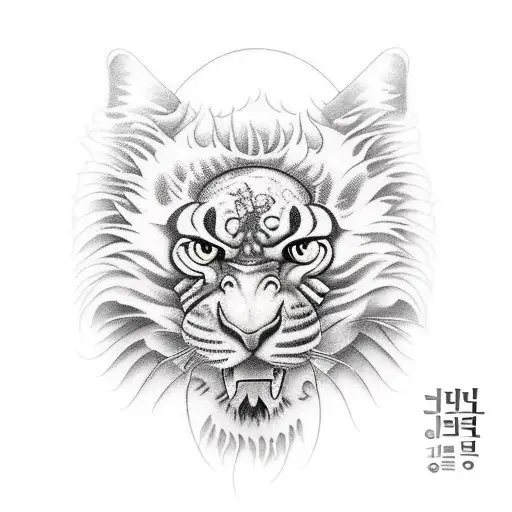 my half South Korean friend Zac  tattoo design idea