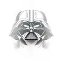 darth vader darkside sleeve tattoo design idea