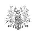 russian eagle and czech lion tattoo design idea