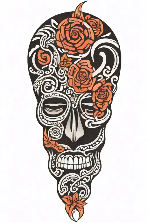 Maori style tattoo design idea