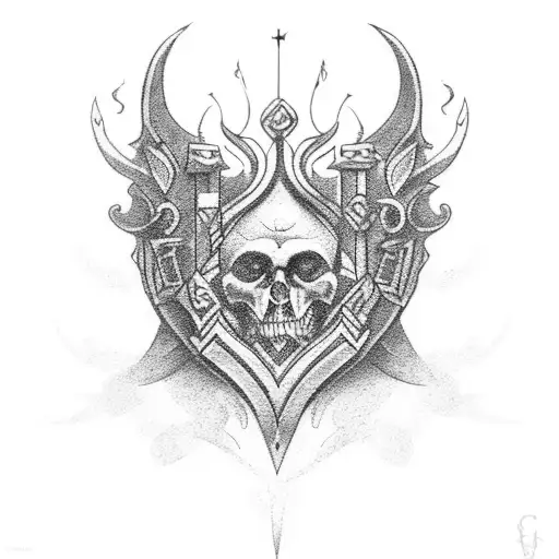 every scar will build my throne tattoo design idea