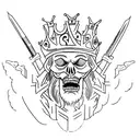 every scar will build my throne tattoo design idea