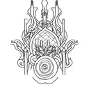 every scar will build my throne tattoo design idea