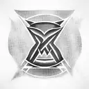 anarchy symbol tattoo design idea