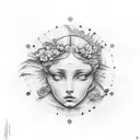 The Birth of Venus tattoo design idea