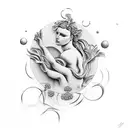 The Birth of Venus tattoo design idea