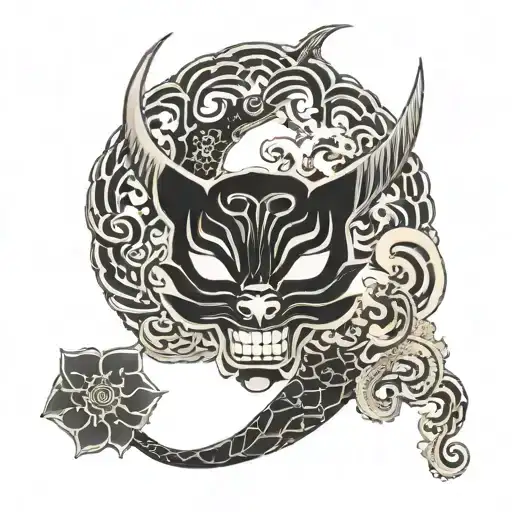 black clover tattoo design idea