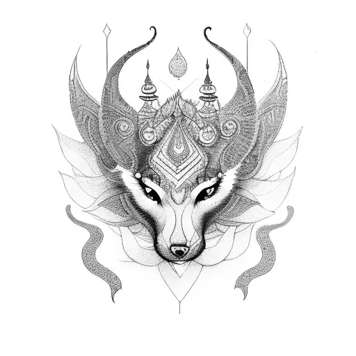 lakshmi tattoo design idea