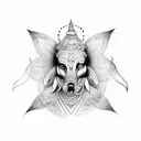 lakshmi tattoo design idea
