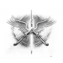 Sephiroth and genesis tattoo design idea