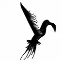 frigate bird tattoo design idea