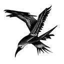 frigate bird tattoo design idea