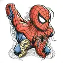 spiderman autism awareness tattoo design idea