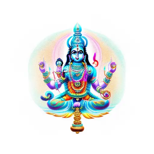 Vishnu 10 avatars selvee  tattoo design idea