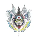 Vishnu 10 avatars selvee  tattoo design idea