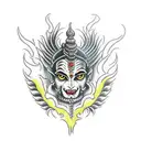 Vishnu 10 avatars selvee  tattoo design idea