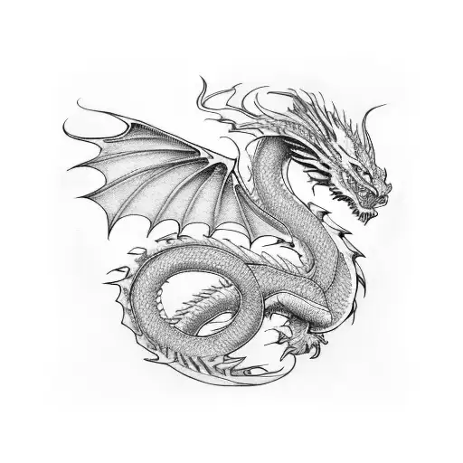 Shop Dragon Wings Tattoo with great discounts and prices online - Mar 2024  | Lazada Philippines