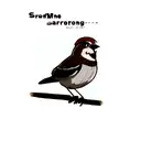 Sparrow tattoo design idea