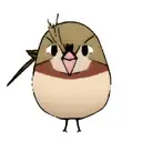 Sparrow tattoo design idea