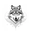 wolf in sheeps clothing tattoo design idea