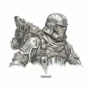 dressden hooligans protecting tattoo design idea