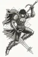 berserk guts anime berserk tattoo design idea