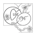 1978 1979 2003 love tattoo design idea