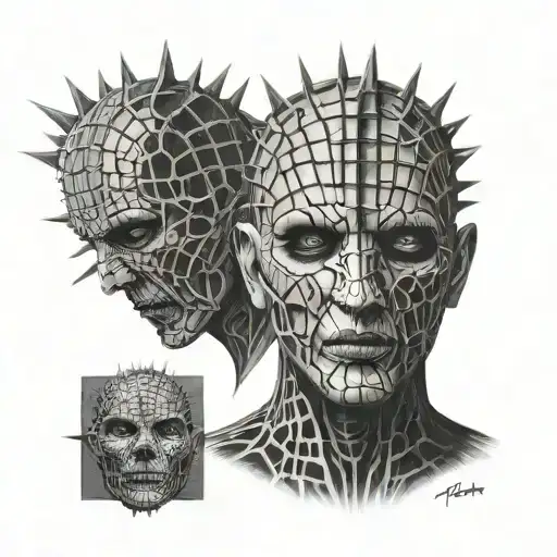 Hellraiser tattoo design idea